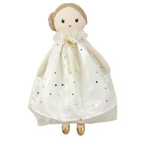 Cute Dress-up Ragdoll Girls Playing House Plush Toy (Option: White Long Skirt Doll-35cm)