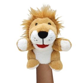 Finger Puppet Plush Toys Parent-child Interaction (Option: Lion-25cm)